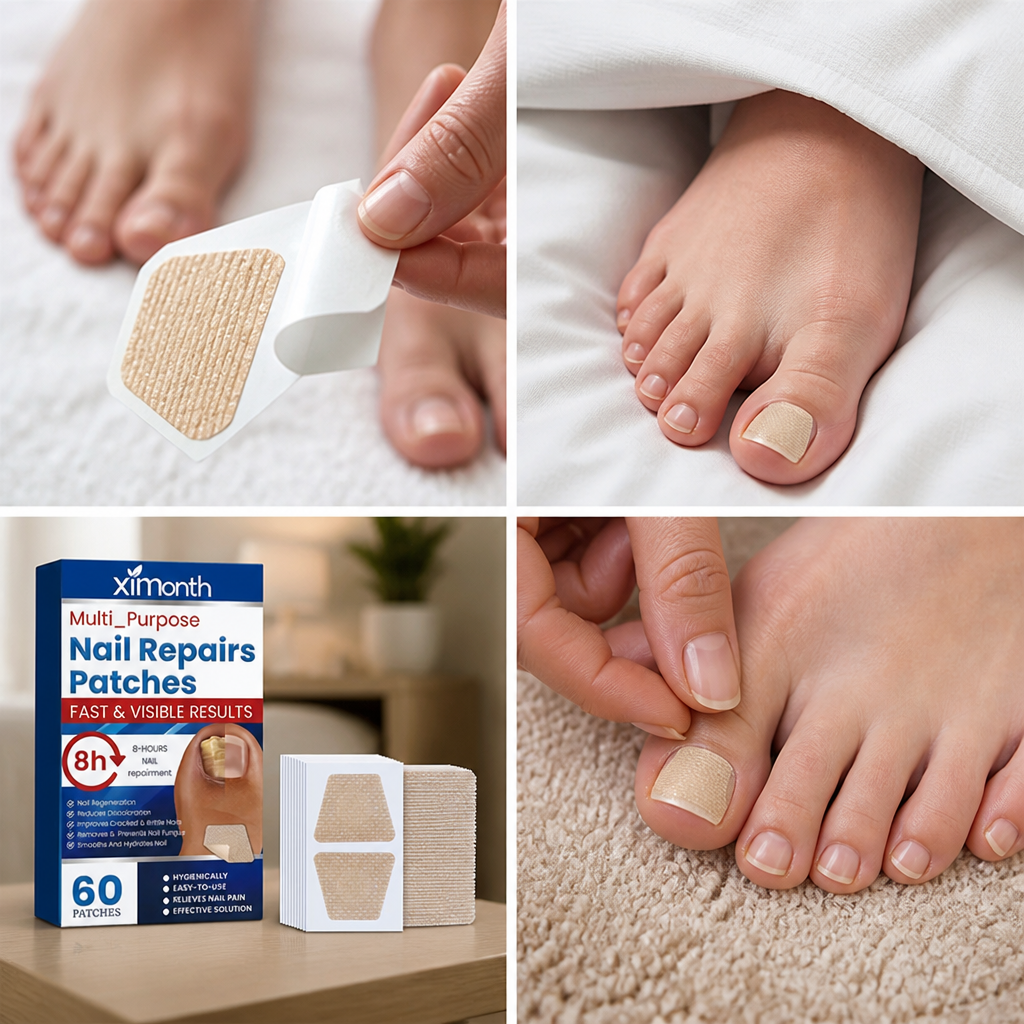 Overnight Anti-Fungal Nail Patches (60 Patches)