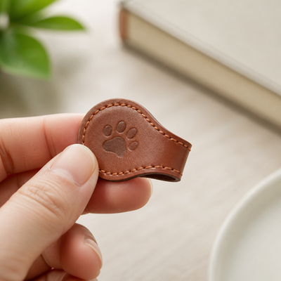 Personalized Magnetic Leather Bookmark (Multipurpose)