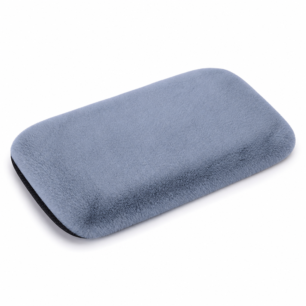 Plush Faux Fur & Non-Slip Car Seat Cushion