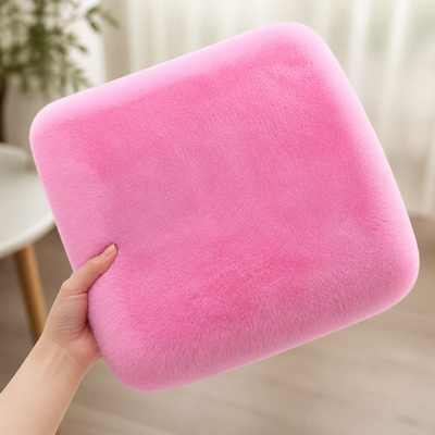 Plush Faux Fur & Non-Slip Car Seat Cushion