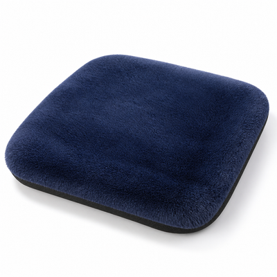 Plush Faux Fur & Non-Slip Car Seat Cushion