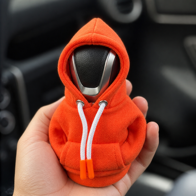 Plush Suede Hoodie Gear Shift Cover (Universal Fit)