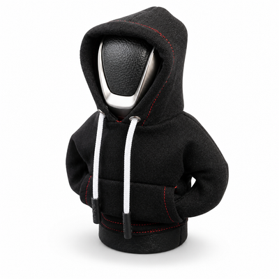 Plush Suede Hoodie Gear Shift Cover (Universal Fit)