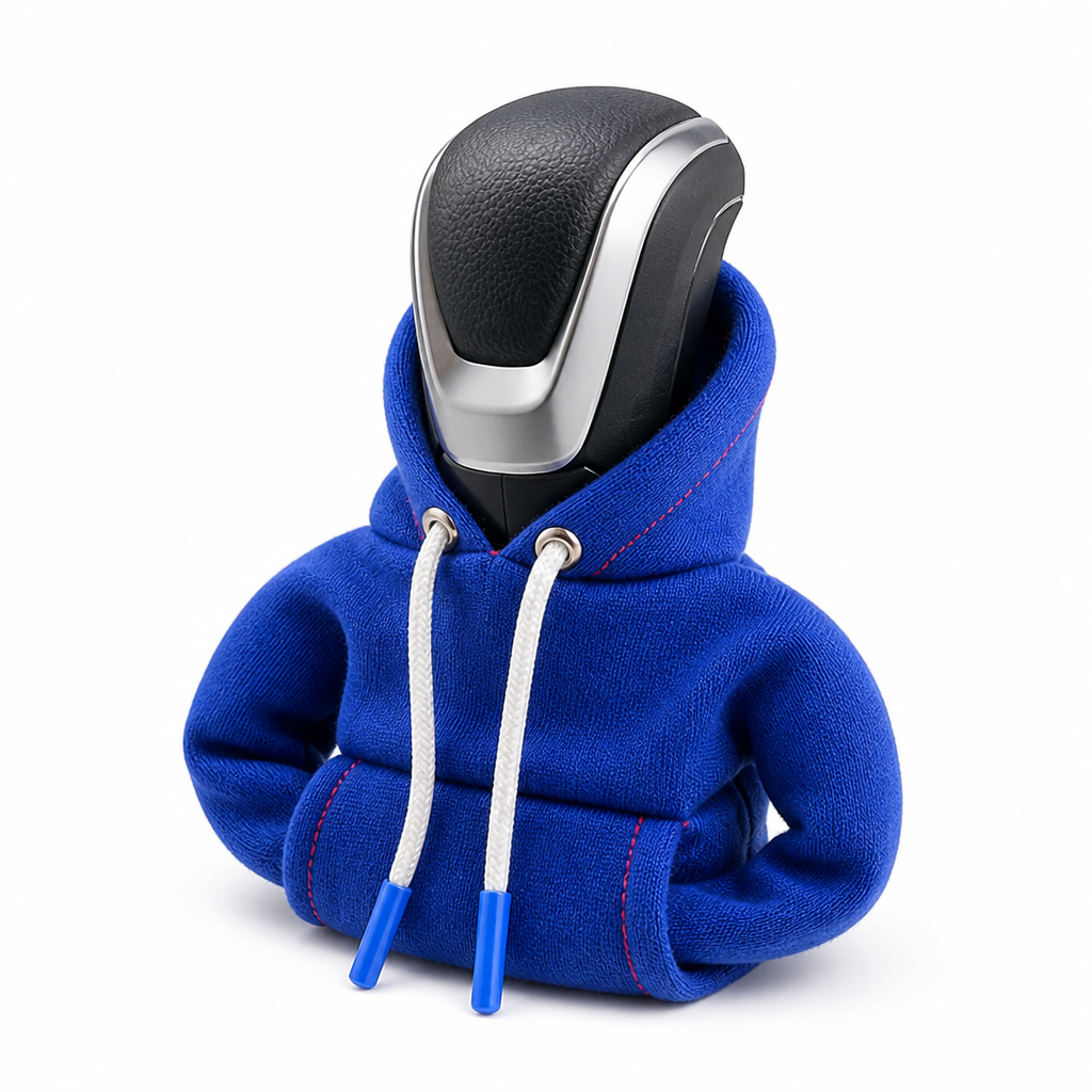 Plush Suede Hoodie Gear Shift Cover (Universal Fit)