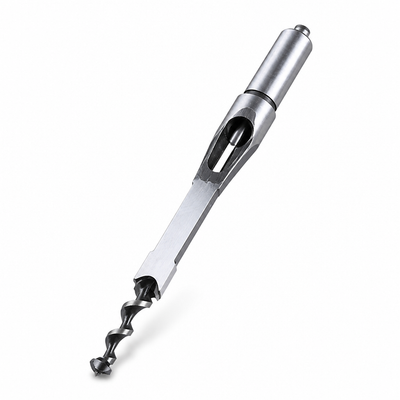 Precision Carbide-Tipped Hollow Chisel Drill Bit