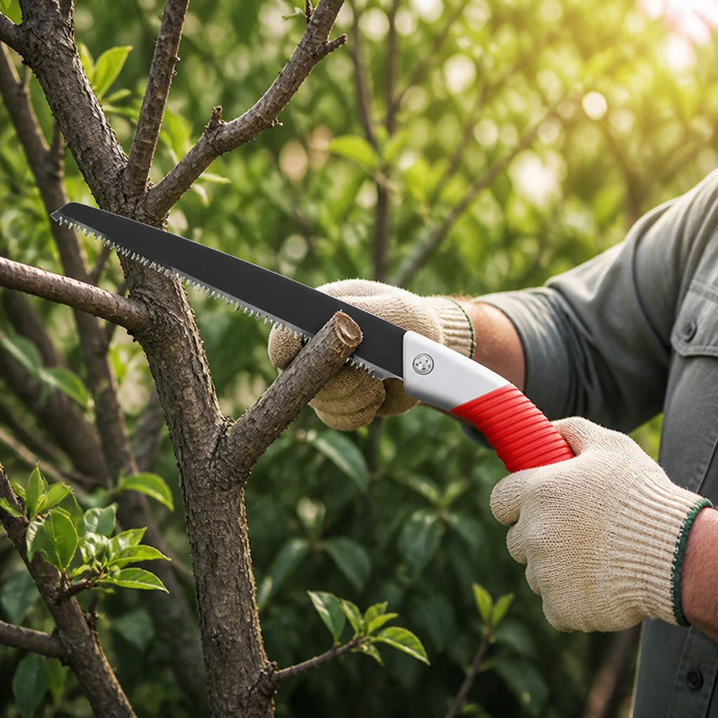 Razor-Sharp SK5 Carbon Pruning Saw (Protective Sheath)