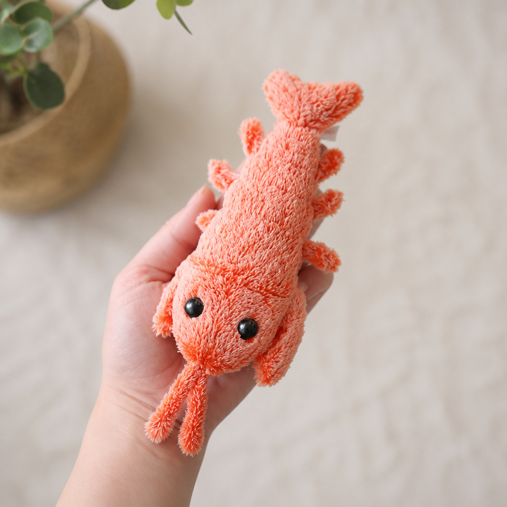 Realistic Hopping Interactive Pet Toy (USB Rechargeable)