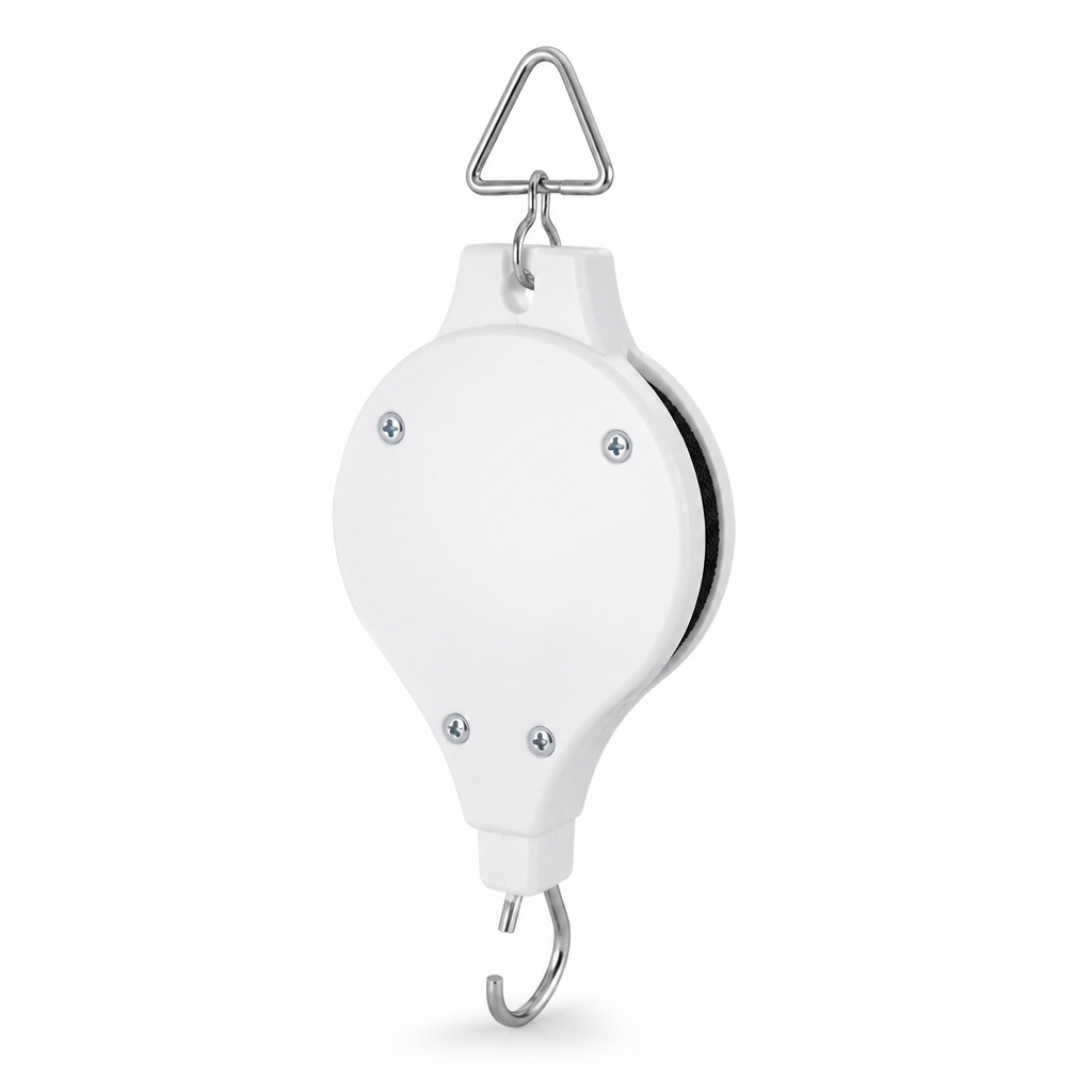 Retractable Locking Plant Hanger (Holds 6.6 lb)