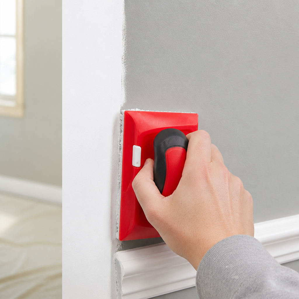 Rotating Handle & Guided Rollers Paint Edger (Replaceable Pads)