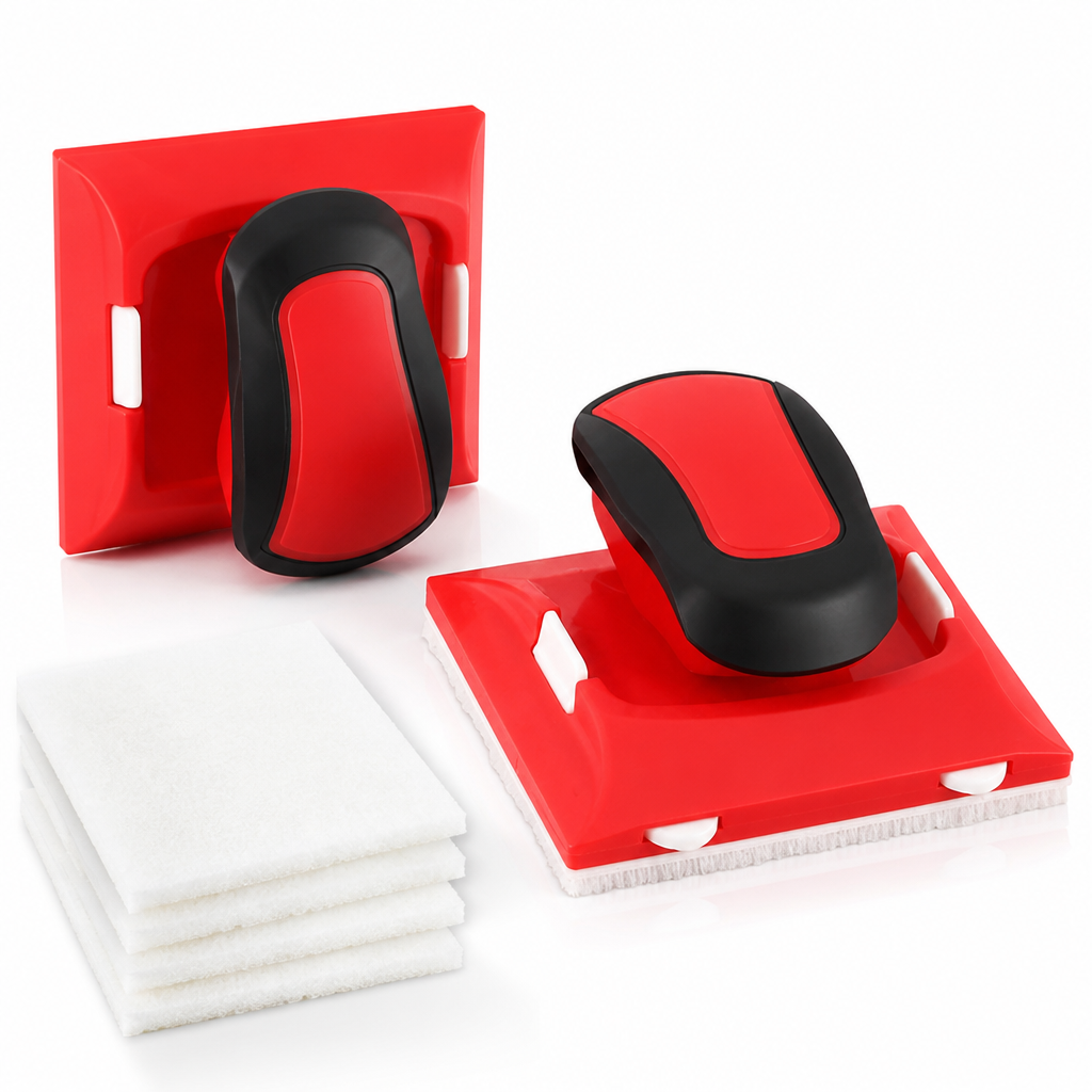 Rotating Handle & Guided Rollers Paint Edger (Replaceable Pads)