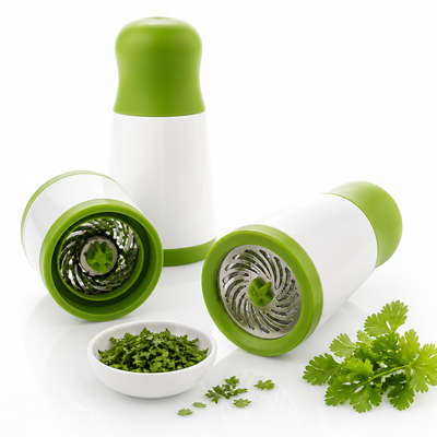 Rotating Stainless Steel Herb Shredder (Detachable)
