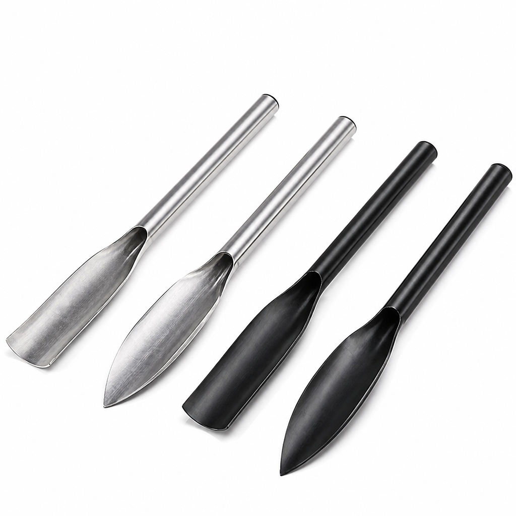 Rust-Free Steel & Ergonomic Non-Slip Wood Handle Gardening Shovel