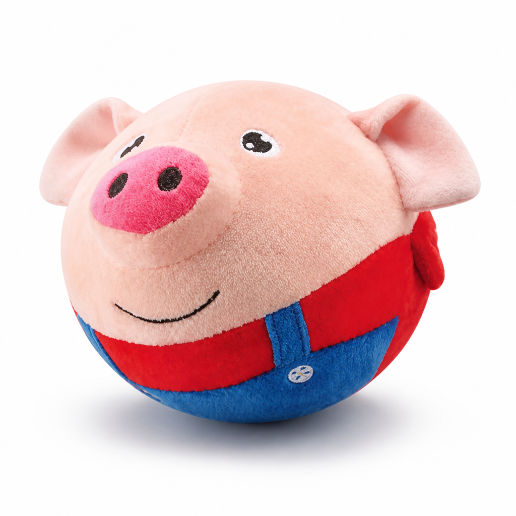 Self-Activated Jumping Plush Dog Toy (USB-C Rechargeable)