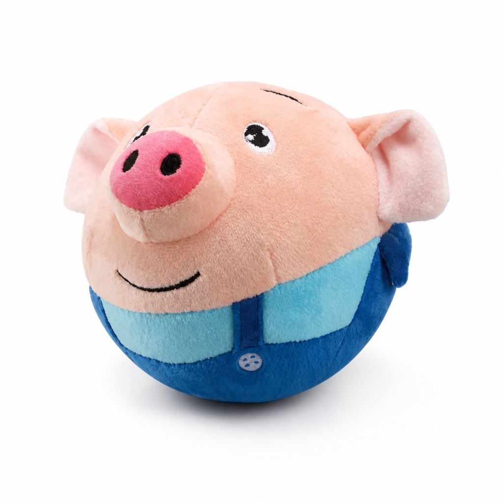 Self-Activated Jumping Plush Dog Toy (USB-C Rechargeable)