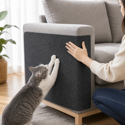 Self-Adhesive Textured Cat Scratching Mat (Cut-To-Fit)