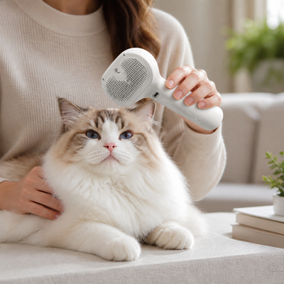 Self-Cleaning Deshedding Brush (All Coat Types)