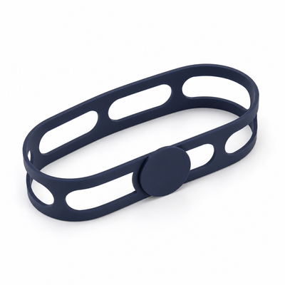 Self-Locking Stretchable Silicone Container Strap