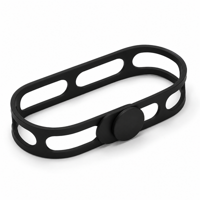 Self-Locking Stretchable Silicone Container Strap