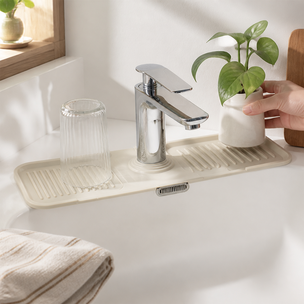 Silicone Drip-Tray Sink Mat (Cut-To-Fit)