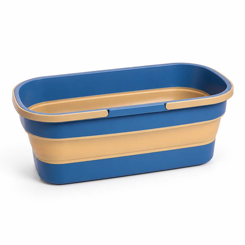 Space-Saving Collapsible Mop Bucket