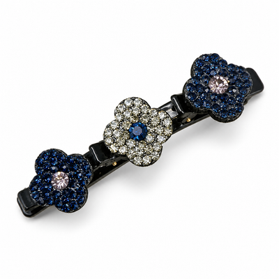 Sparkling Rhinestone Hair Clip (Four-Blade Twist)