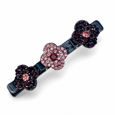 Sparkling Rhinestone Hair Clip (Four-Blade Twist)