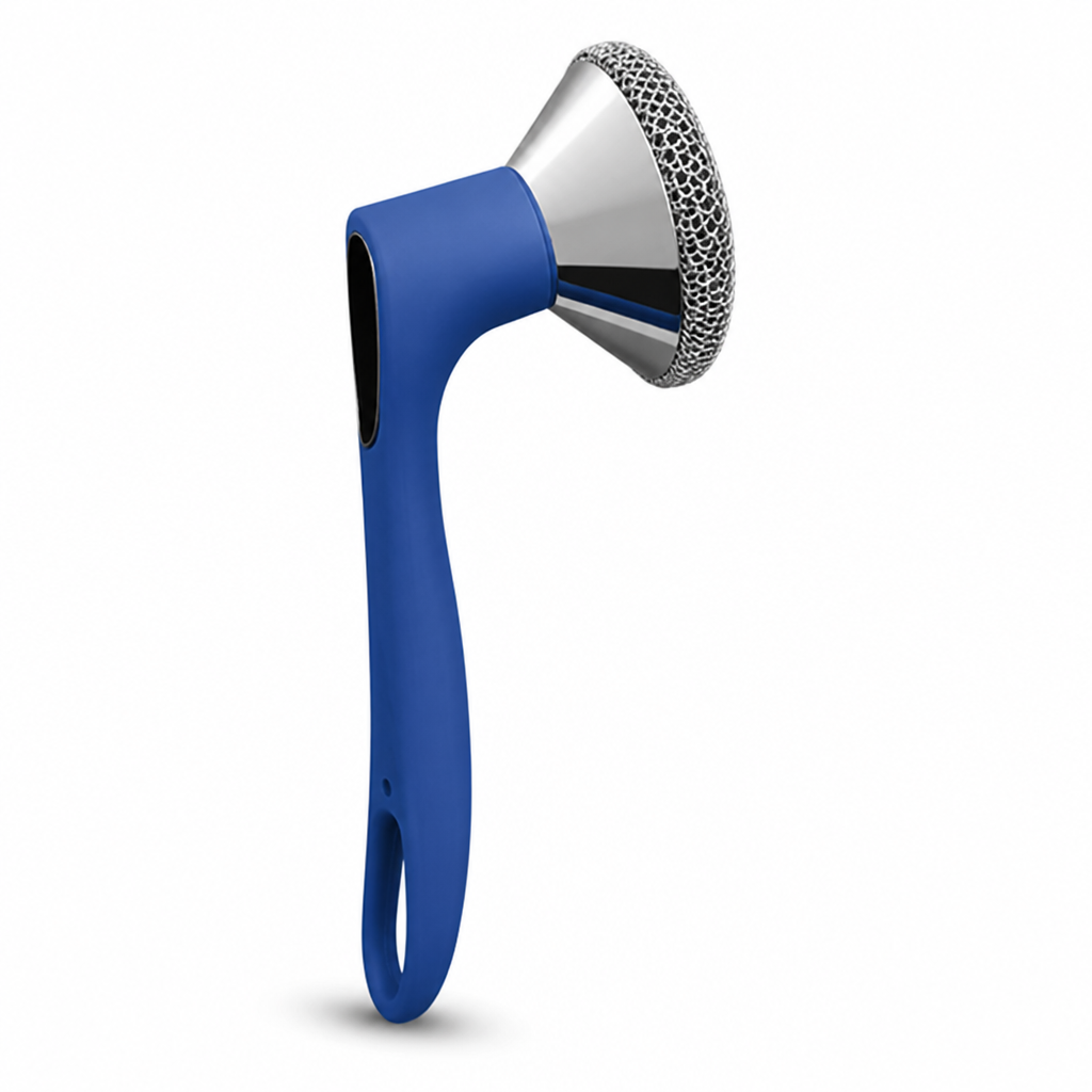 Stainless Steel Scrubber Kitchen Brush (Long Handle)