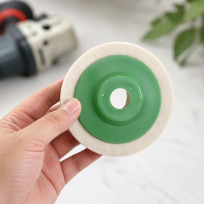 Thickened Wool Polishing Disc (Fits Angle Grinders & Sanders)