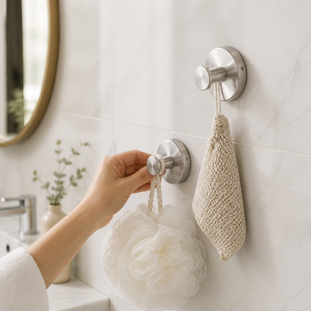 Twist-Lock Suction Cup Hooks (15 lb Capacity)