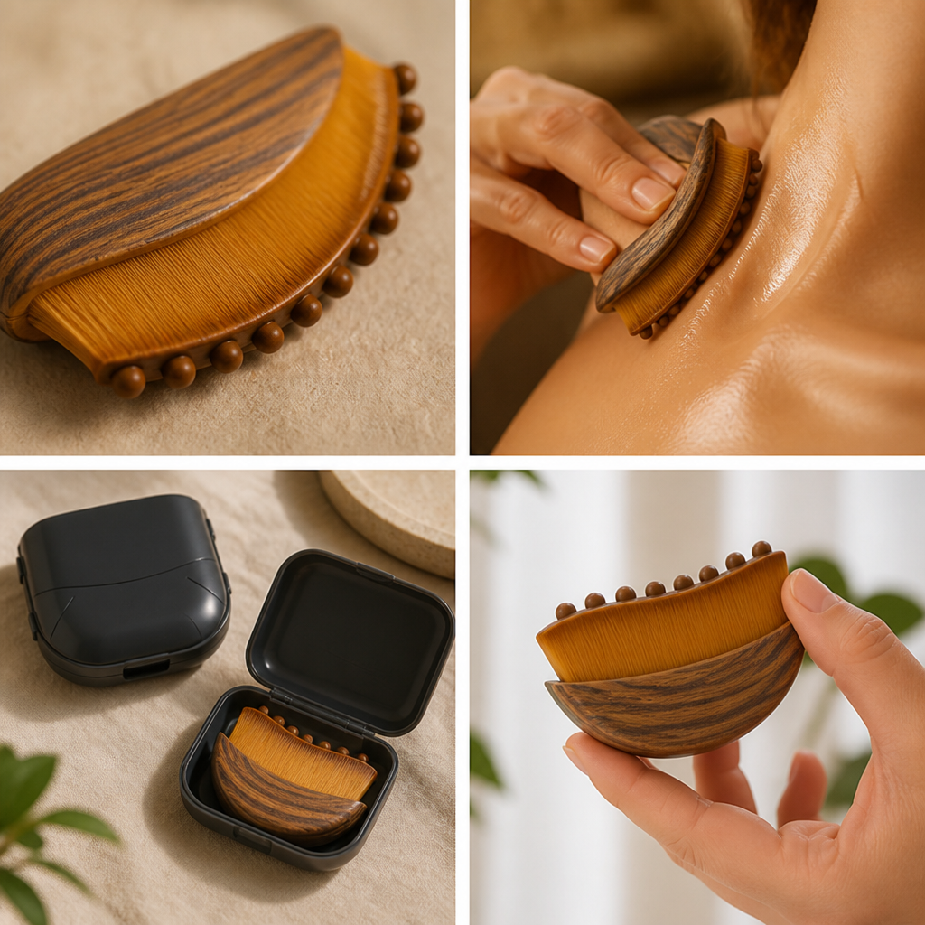 Ultra-Soft & Ergonomic Lymphatic Facial Brush