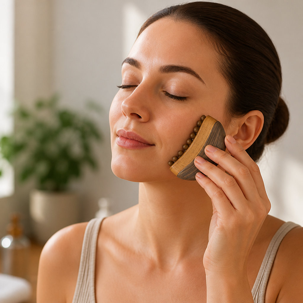 Ultra-Soft & Ergonomic Lymphatic Facial Brush