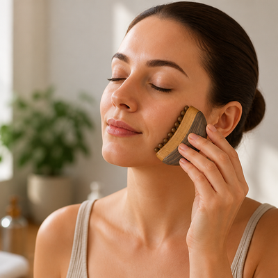 Ultra-Soft & Ergonomic Lymphatic Facial Brush