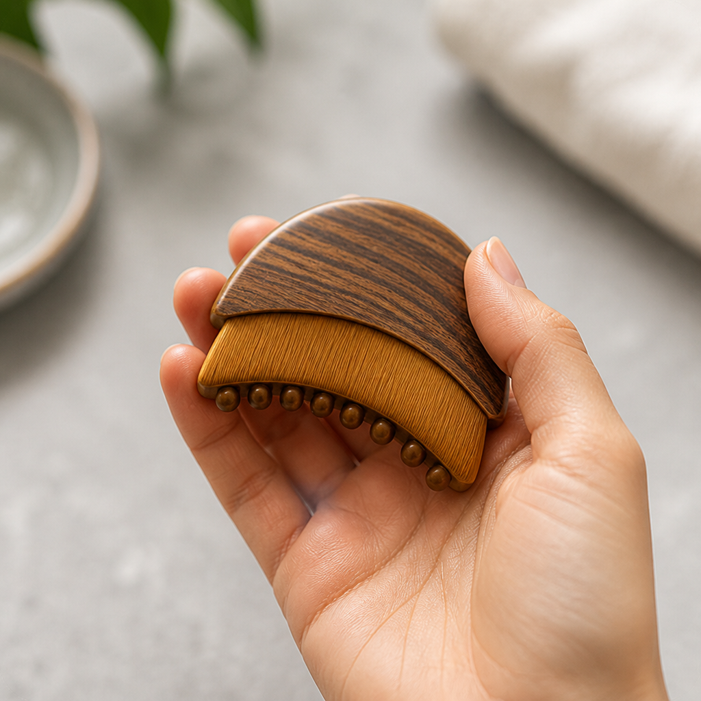 Ultra-Soft & Ergonomic Lymphatic Facial Brush