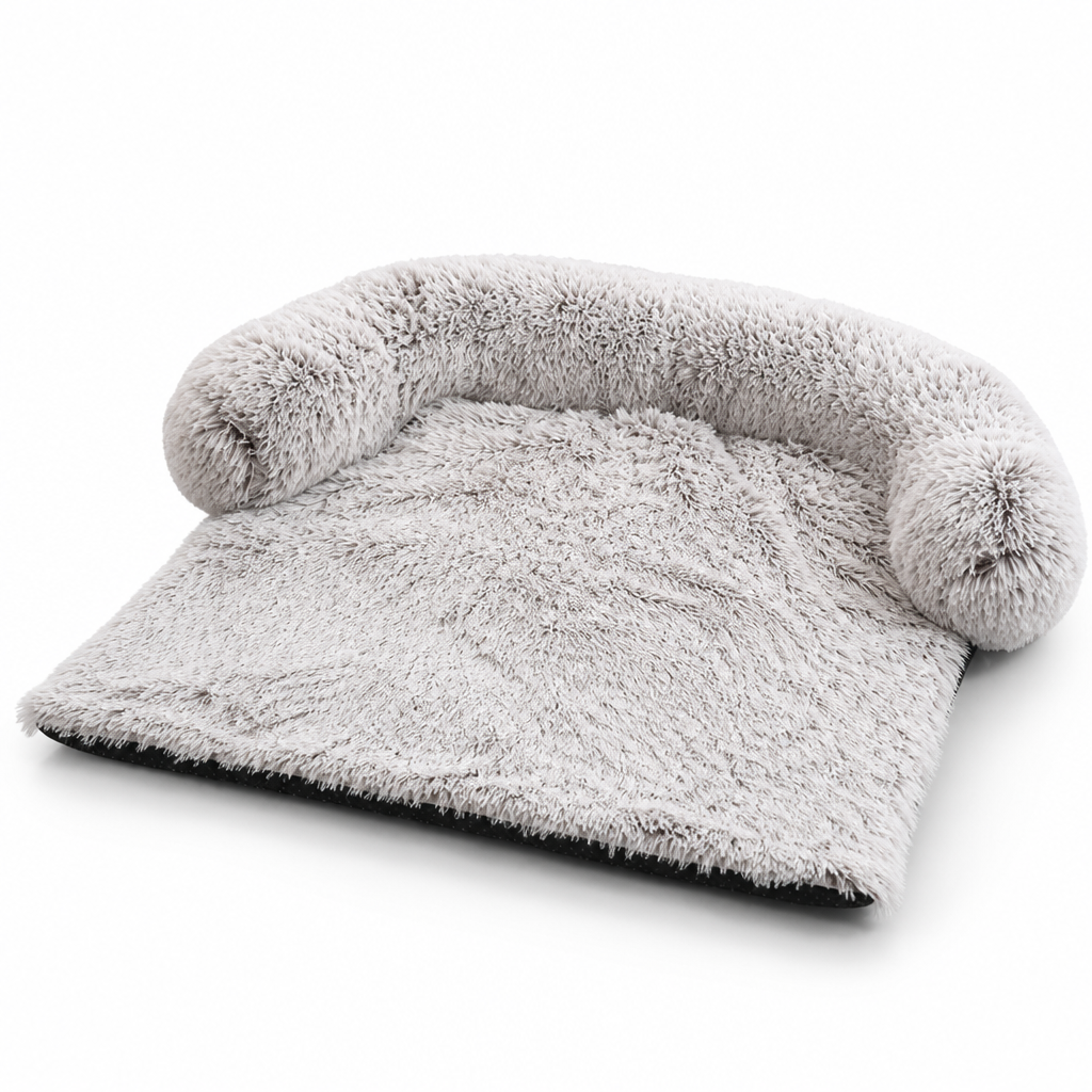 Ultra-Soft Plush & Water-Repellent Dog Sofa Protector