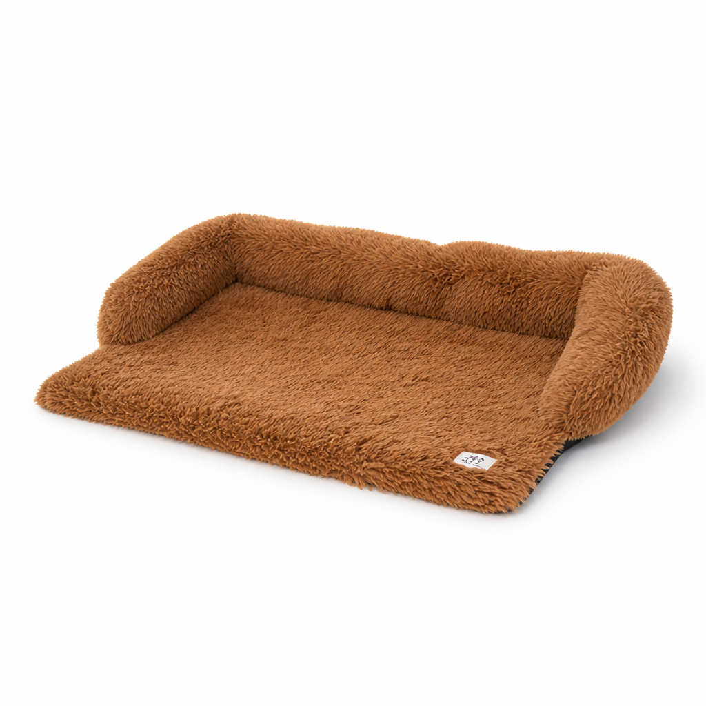 Ultra-Soft Plush & Water-Repellent Dog Sofa Protector
