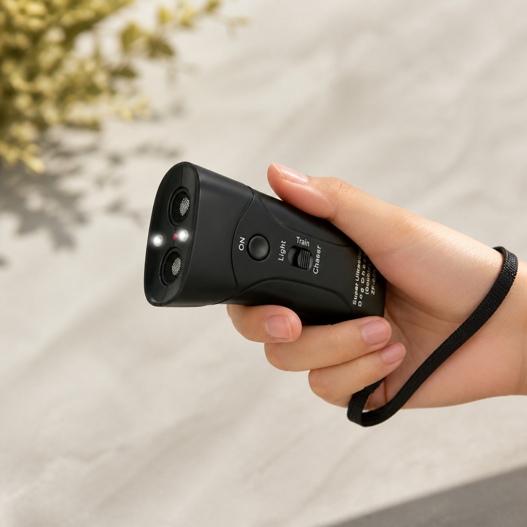 Ultrasonic LED Portable Anti-Bark Trainer