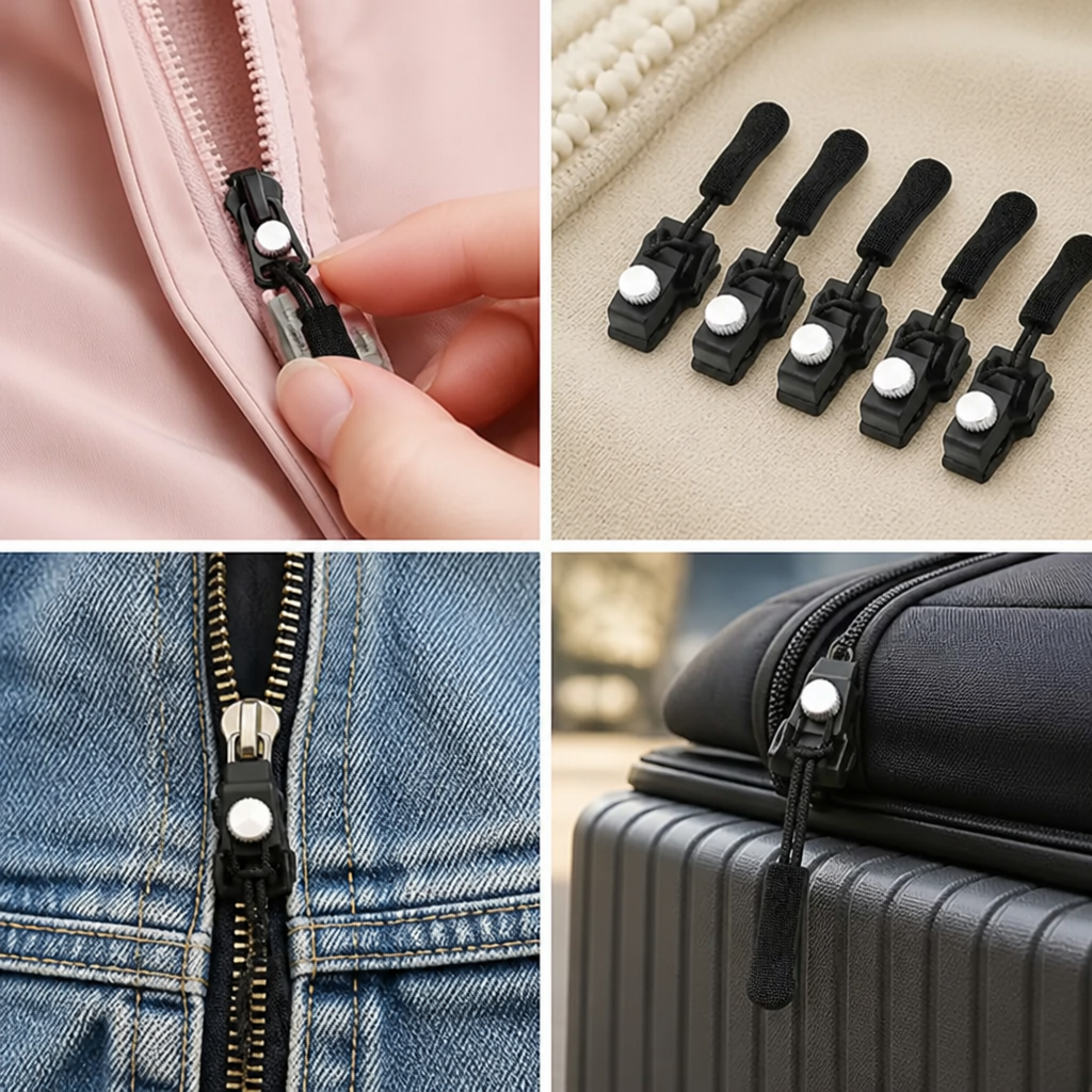 Universal Tool-Free Metal Zipper Repair Kit