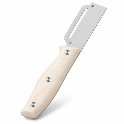Waste-Saving Wide Curved Blade Peeler