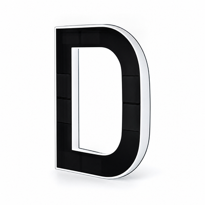 Weatherproof Solar-Powered LED House Number (Auto Dusk Sensor)