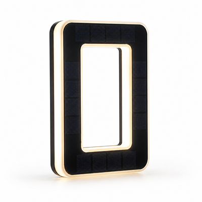 Weatherproof Solar-Powered LED House Number (Auto Dusk Sensor)