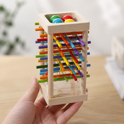 Wooden Fine Motor Stacking Game
