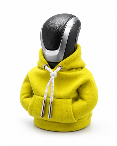 Plush Suede Hoodie Gear Shift Cover (Universal Fit)