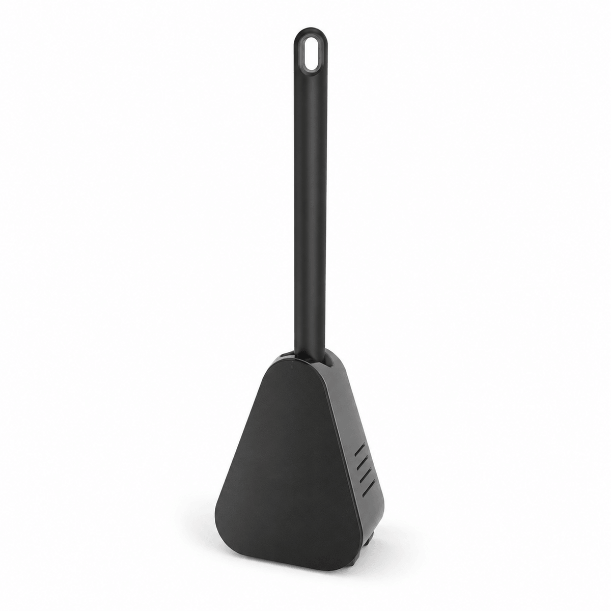 Triangular Silicone Toilet Brush (Wall-Mount Hook)