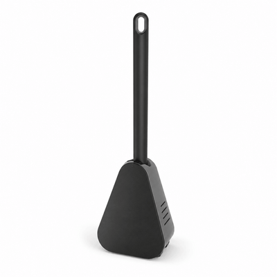 Triangular Silicone Toilet Brush (Wall-Mount Hook)